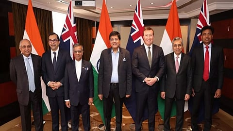 Union Minister Piyush Goyal meets industry leaders and government officials in Sydney (Image/X)