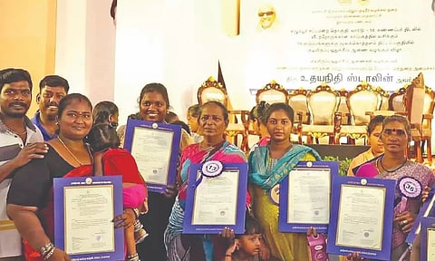 Relief for more than 100 families of Kannappar Thidal in Periyamet 