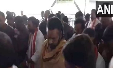 AP Deputy CM Pawan Kalyan arrives in Vijayawada's Kanaka Durga Temple as part of his 'Prayaschitta Diksha'