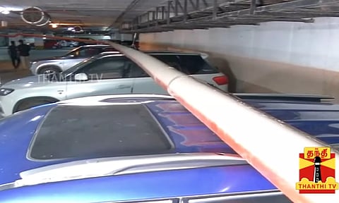 Visual from the spot (Thanthi TV)