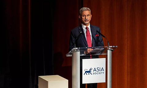 External Affairs Minister S. Jaishankar addresses an event hosted by Asia Society and the Asia Society Policy Institute (PTI)