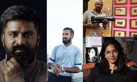 L-R: Jaisingh Nageswaran, Srivatsan Sankaran; Top: Dr Arun; Bottom: Krithika Sriram