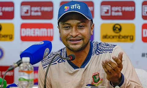 Shakib Al Hasan (PTI)