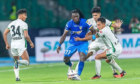 Visuals from the ground