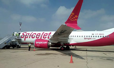 SpiceJet Airplane (ANI)