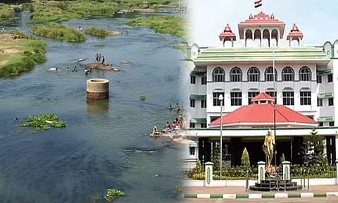 Sewage in the Thamirabarani River; Madras HC