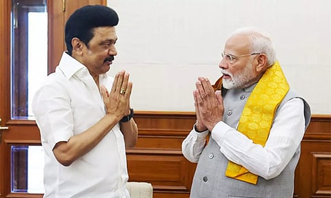 Tamil Nadu CM Stalin meets PM Modi (X)