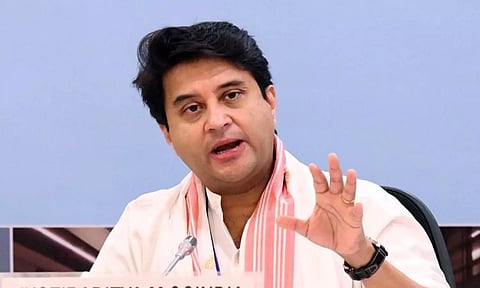 Union Minister Jyotiraditya M Scindia