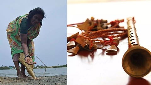 A prawn picker, Mukavinai instrument