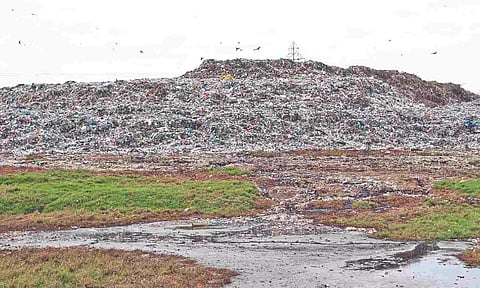 Perungudi dump yard