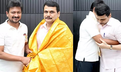 Udhayanidhi Stalin with Senthilbalaji