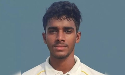 A Surendar(leggie)(Muthusamy MCC, 5 for 24