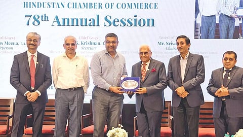 At the 78th chamber day celebrations of HCC