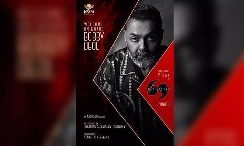 Actor Bobby Deol (X/ @KvnProductions)