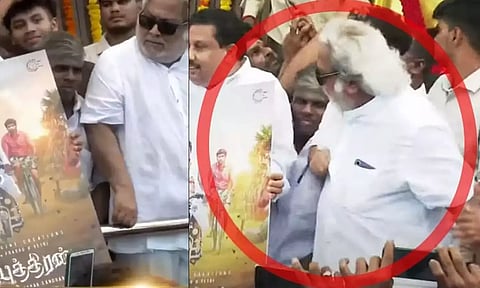 Sivaji Ganesan son actor Ramkumar assaults onlooker at actor’s birth anniversary function (Maalai Malar)