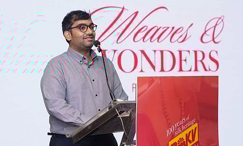 Shankar Kumaraswamy, director, RmKV Silks 