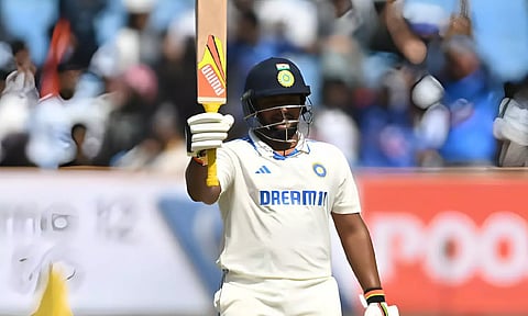 Sarfaraz Khan (Credit: BCCI Twitter)