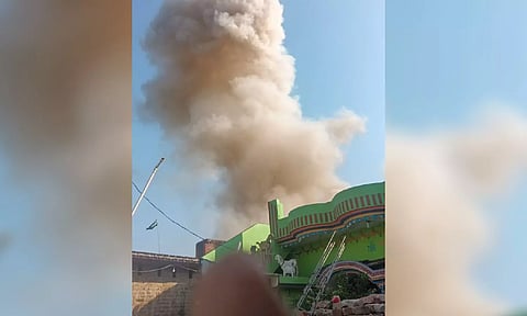 Visuals from the spot (PTI)