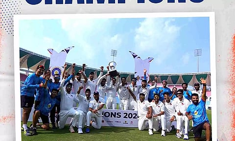 Kotian makes hundred as Mumbai seals 15th Irani Cup