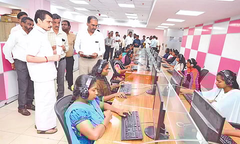 Senthilbalaji reviews monsoon readiness at Tangedco’s headquarters on Anna Salai