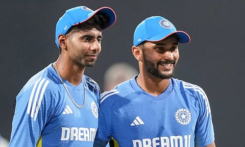 Mayank Yadav and Nitish Kumar Reddy (PTI)