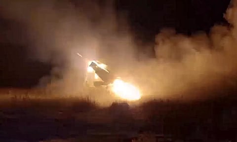 Visuals from the spot (AP)