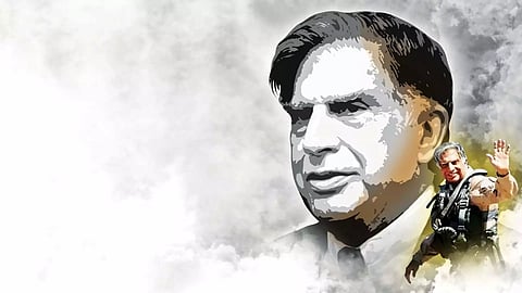 Art illustration of Ratan Tata