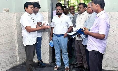 GCC commissioner inspects monsoon preparatory works in Chennai