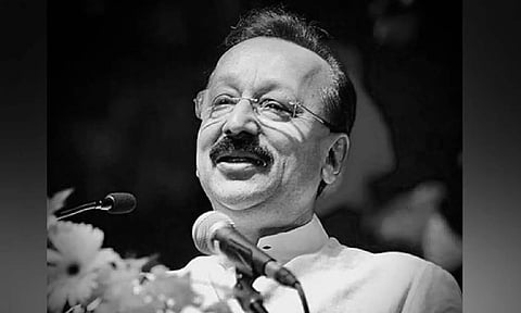 Late NCP leader Baba Siddique. (Photo/@supriya_sule)