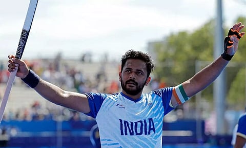 India captain Harmanpreet Singh (Reuters)