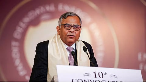 Tata Sons Chairperson N Chandrasekaran