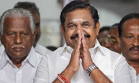 AIADMK General Secretary Edappadi K Palaniswami