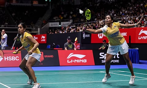 Treesa Jolly and Gayatri Gopichand (BAI Photo)