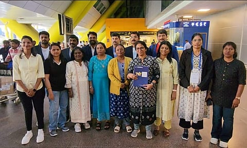 Professors return from Australia to Chennai after faculty training programme under Naan Mudhalvan initiative