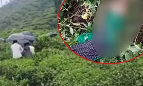 Visual from the spot (Thanthi TV)