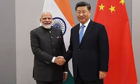  PM Narendra Modi, President Xi Jingping (PTI)