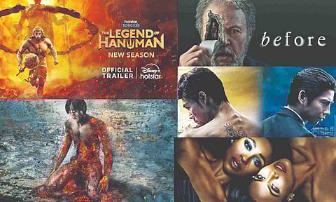 Poster of new OTT shows releasing this week