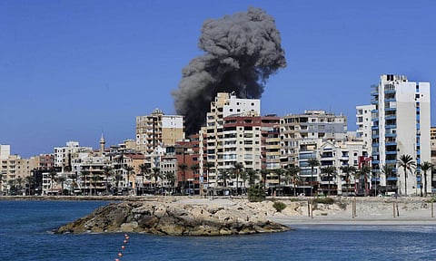 Israel Airstrike (AP)