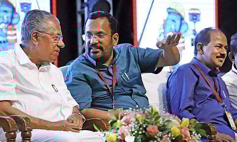 Kerala CM Pinarayi Vijayan and other state ministers (PTI)
