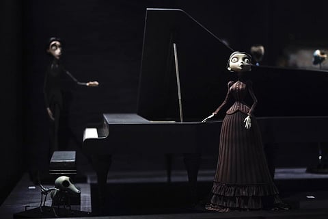 Tim Burton talks about his dread of AI as an exhibition of his work opens in London