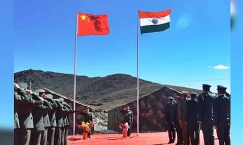  Indian Army and Chinese Army in Eastern Ladakh (PTI)