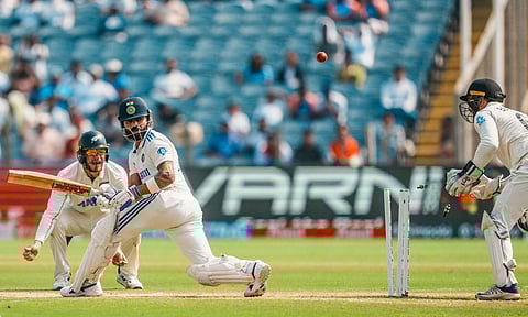 During IND vs NZ Match (PTI)