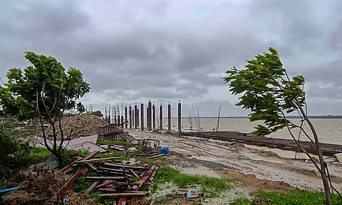 An image of a cyclone-swept location used for representative purposes.