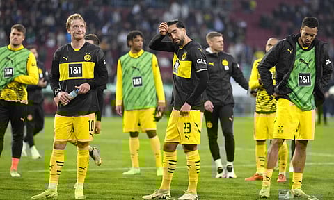 Dortmund players (AP)