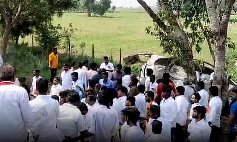 Visual from the spot