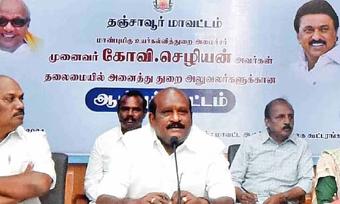  Minister for Higher Education Govi Chezhiaan 