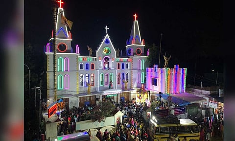 St Jude’s shrine in Vanuvampet