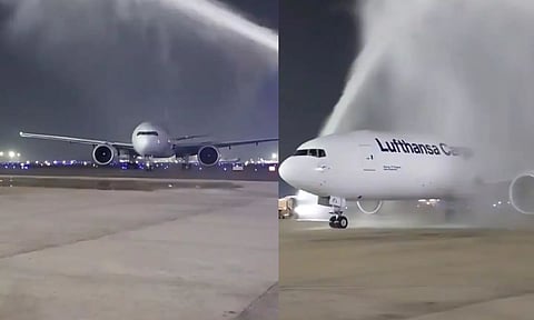 Lufthansa Cargo (Maalai Malar)