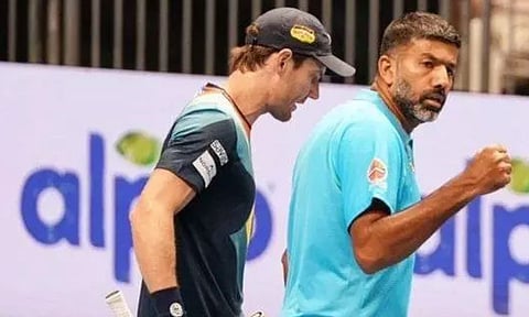 Bopanna-Ebden advance to quarterfinals of Paris masters (X) 