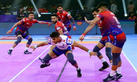 During the match session (IANS)